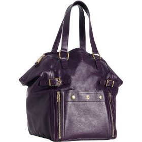 ysl handbag purple  